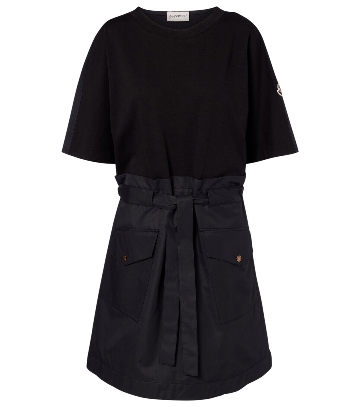 Moncler - High-neck nylon dress Moncler