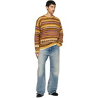 Isabel Marant Tan & Pink Scolan Sweater