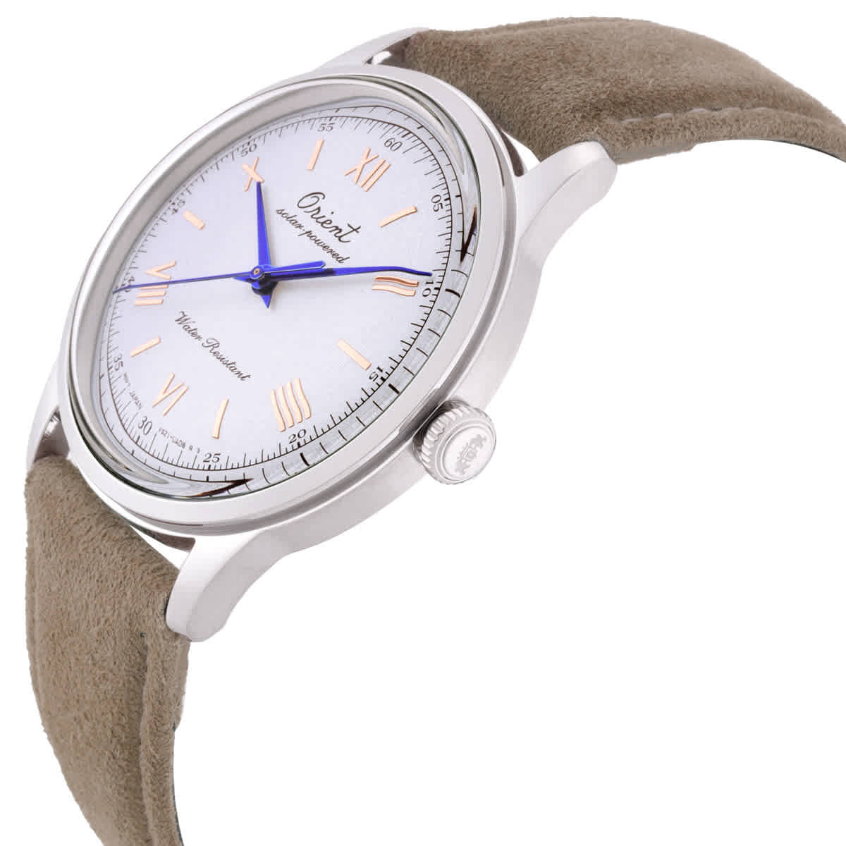 Orient Classic Solar-Powered White Dial Watch RA-WK0006S10B