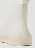 Jil Sander - High Top Sneakers in Beige