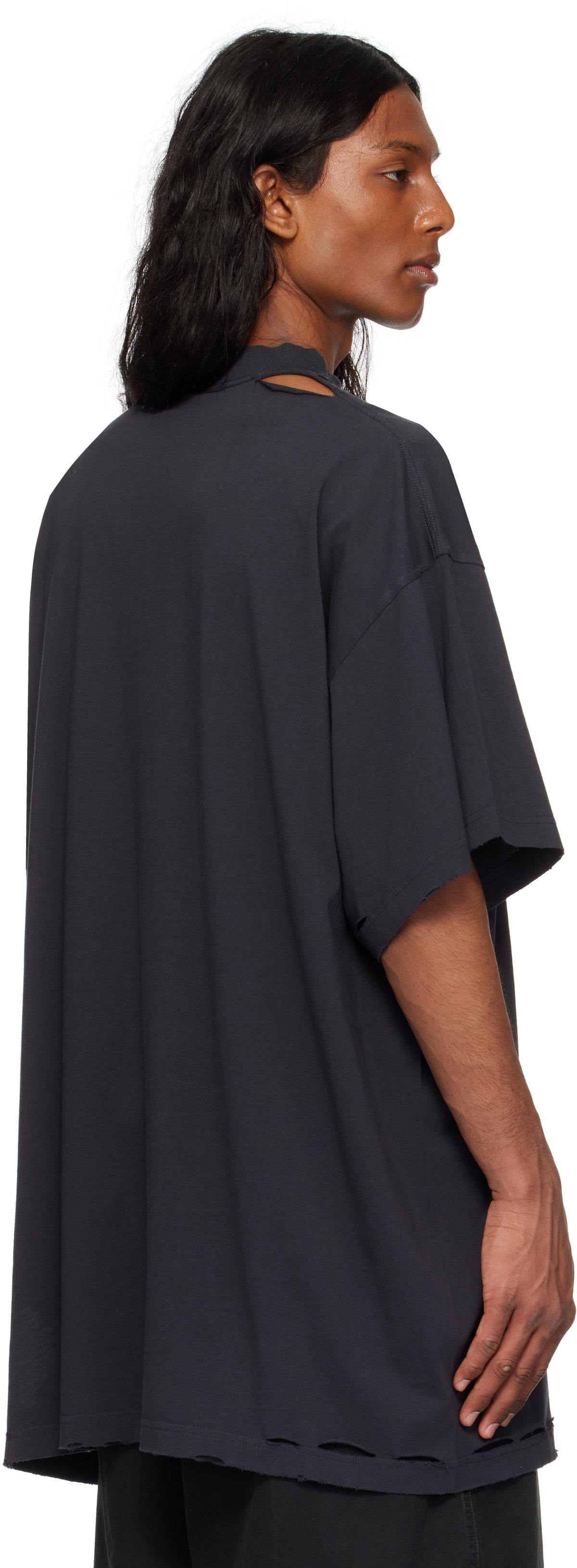 BALENCIAGA OPTICAL Tシャツ BALENCIAGA - Optical oversize t-shirt | Leam Roma - Luxury