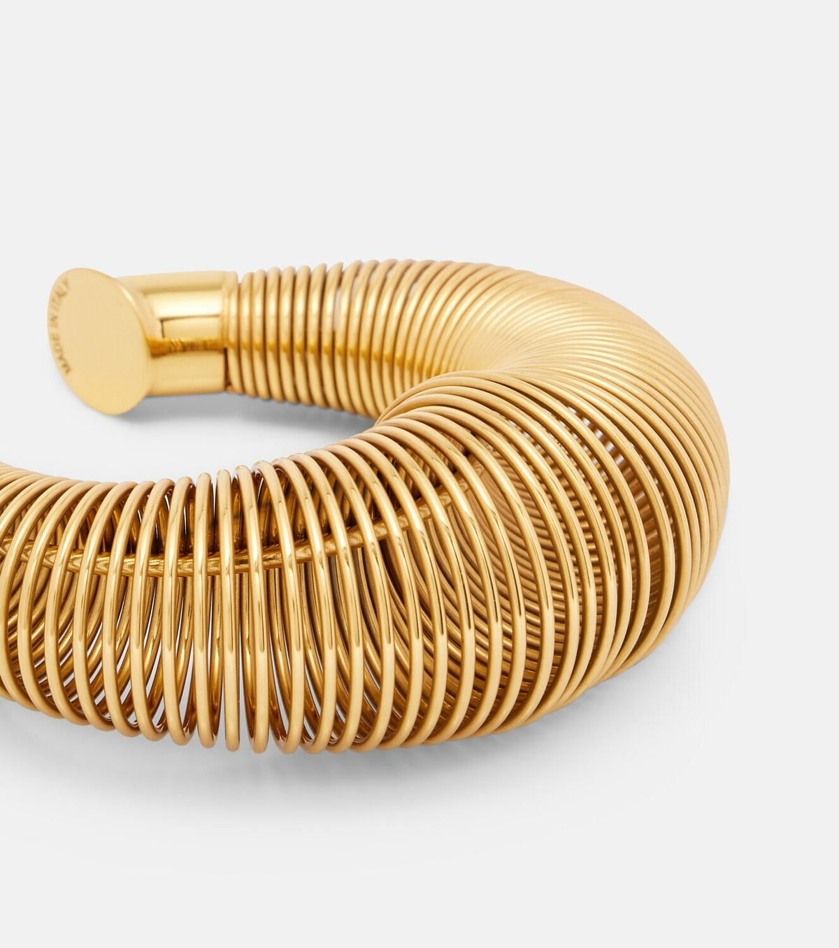 Alaïa Logo cuff bracelet