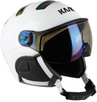 KASK White Piuma R Visor Helmet