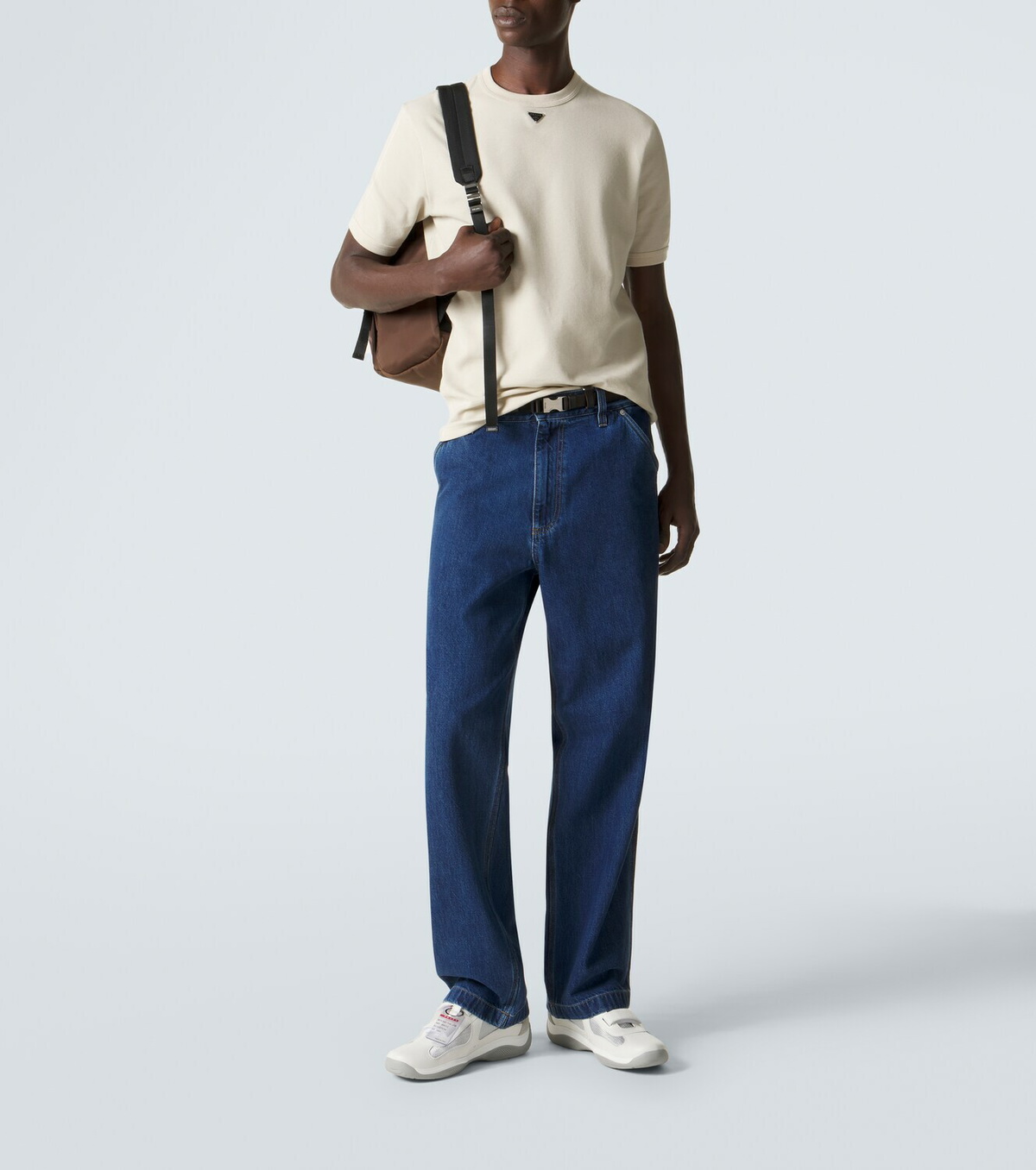 Prada Logo cotton T-shirt