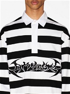 AMBUSH - Striped Cotton Polo Shirt