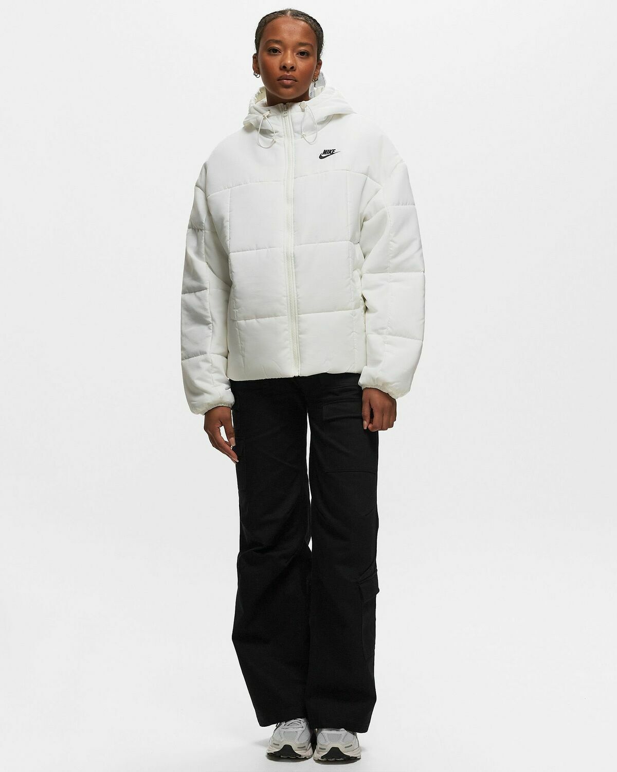 Nike Nike Sportswear Classic Puffer Women's Therma Fit Loose Hooded Jacket White Down & Puffer Jackets