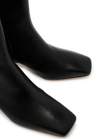 Aeyde Tabitha 65 Leather Ankle Boots Black