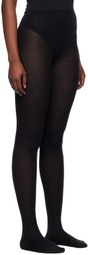 Wolford Black Virgin Wool Tights