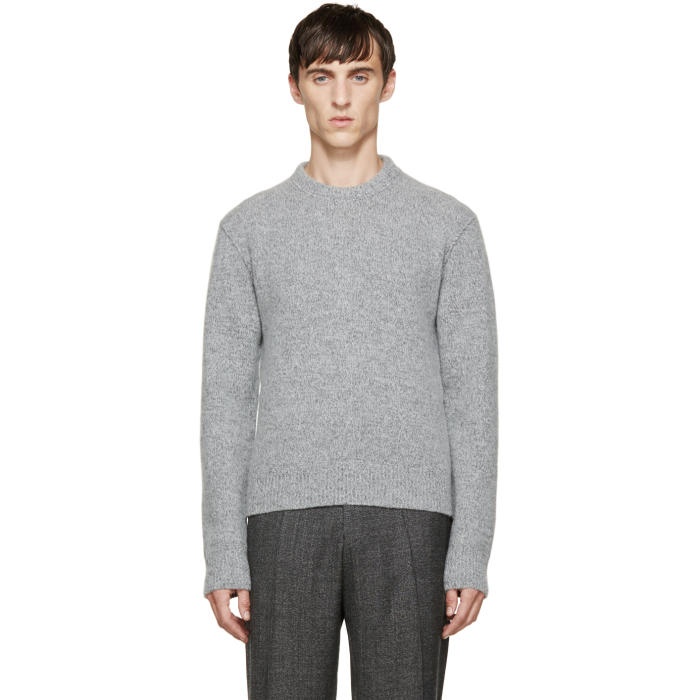 Photo: Calvin Klein Collection Grey Wool Sweater