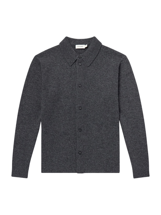 Photo: FRAME - Wool Cardigan - Gray