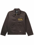 Local Authority LA - Dickies® Sunset Strip Autoparts Appliquéd Padded Drill Jacket - Brown