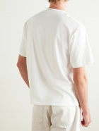 Kaptain Sunshine - Suvin Cotton-Jersey T-Shirt - White