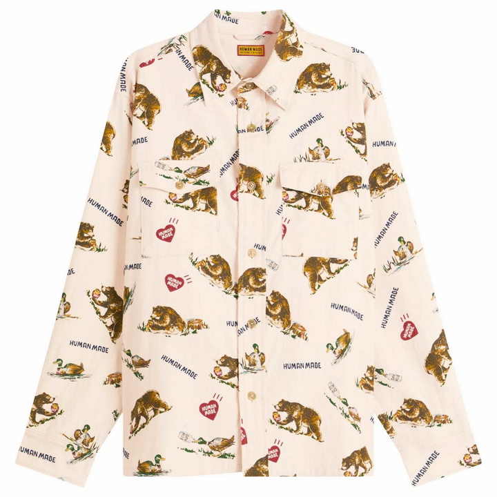 Photo: Human Made Men's Flannel Shirt in White