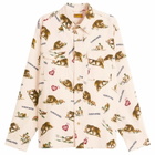 Human Made Men's Flannel Shirt in White