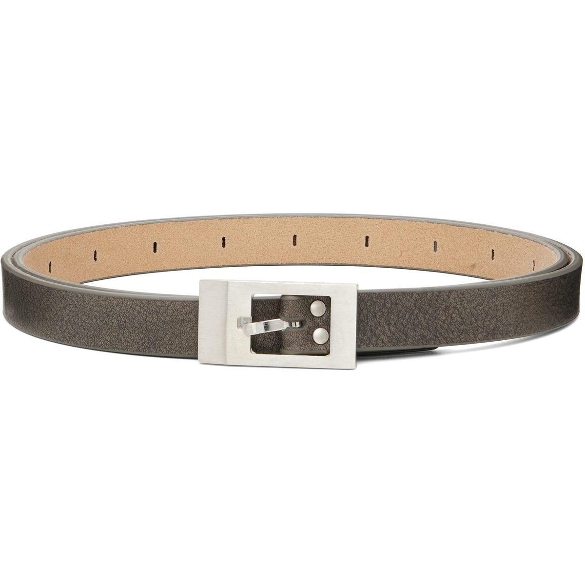 Rick Owens Gray Tower Mini Stooges Belt