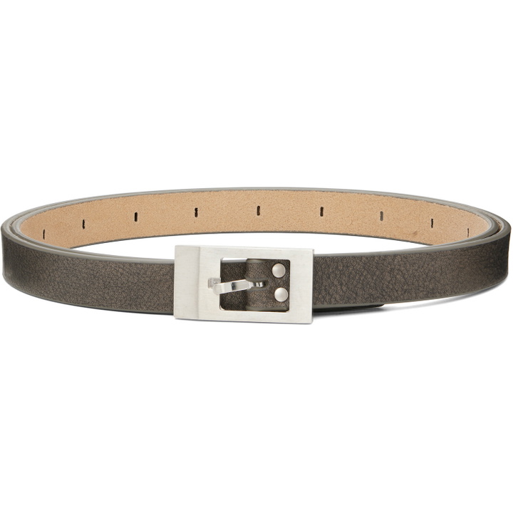 Photo: Rick Owens Gray Tower Mini Stooges Belt