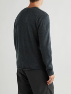 James Perse - Recycled-Cashmere Henley T-Shirt - Gray