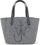 JW Anderson Gray Logo Belt Tote