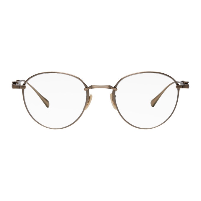 Photo: Mr. Leight Gold Mulholland CL 48 Glasses