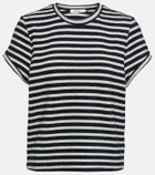 Dorothee Schumacher Endless Shimmer striped jersey top
