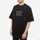 Vetements Men's Corporate Brand T-Shirt in Black