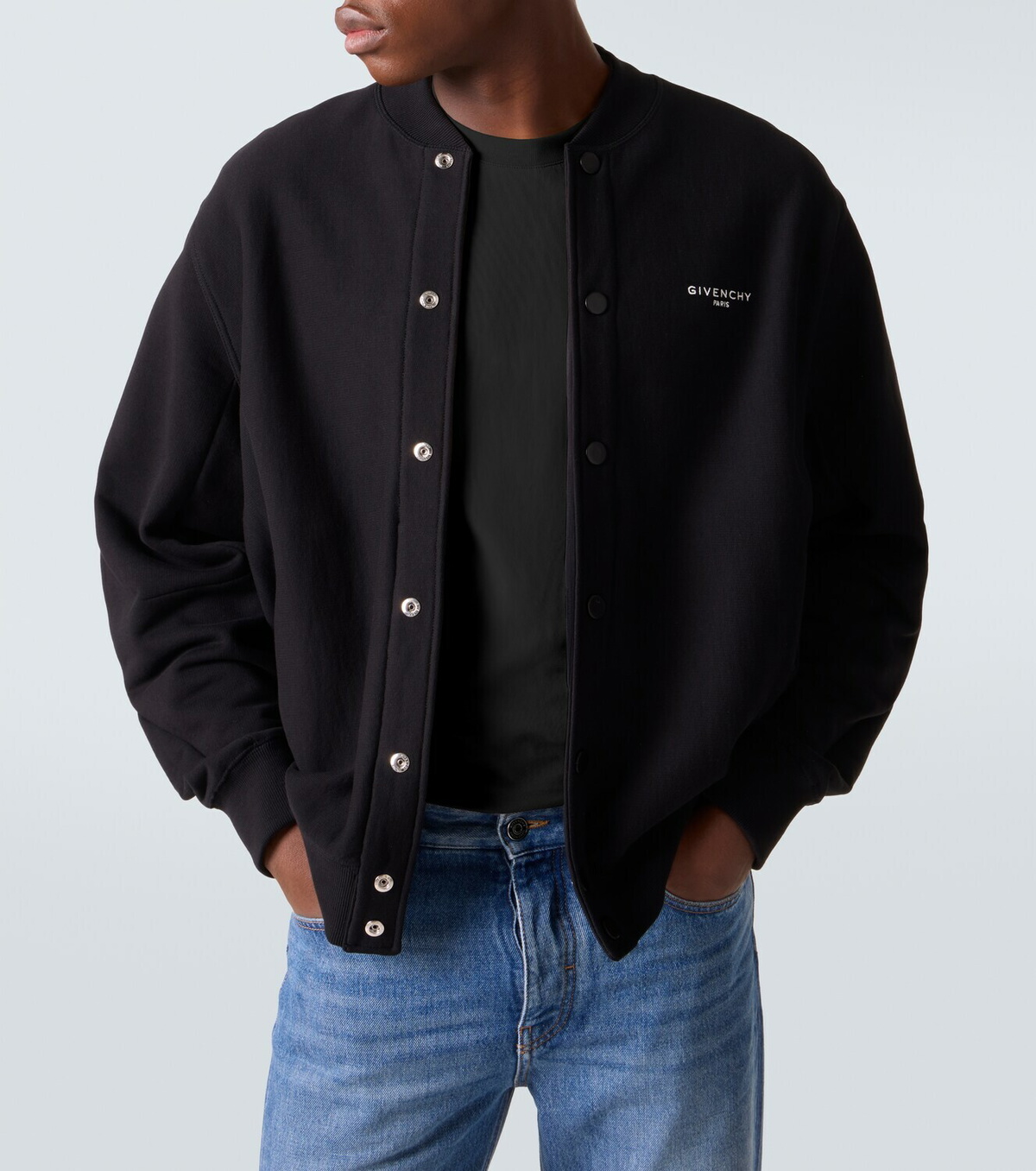 Givenchy Logo cotton jacket