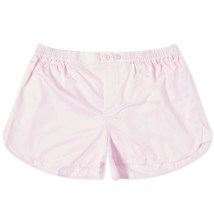 Photo: HAY Women's Outline Pyjama Shorts in Soft Pink