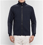 Aztech Mountain - Bear Paw Quilted Shell and Merino Wool Jacket - Navy