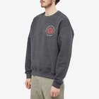 The National Skateboard Co. x Grey Area Crew Sweat in Dark Grey