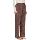 Tekla Brown Fine Twill Pyjama Pants