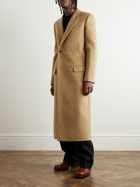 LOEWE - Wool and Cashmere-Blend Coat - Brown
