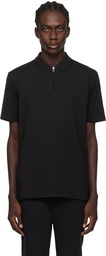 Hugo Black Bonded Polo