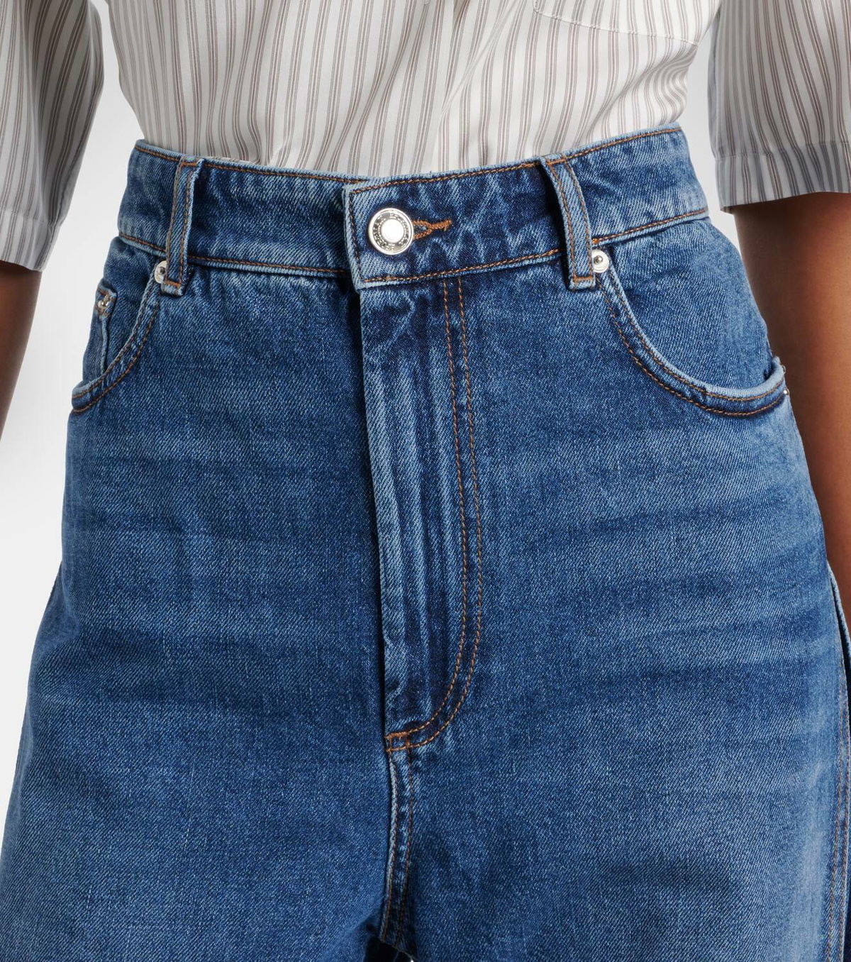 送料関税込【SPORTMAX】Gastone wide-leg jeans ワイドレッグ Sportmax Gastone wide-leg jeans Sportmax