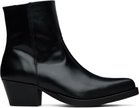 Ernest W. Baker Black Western Boots