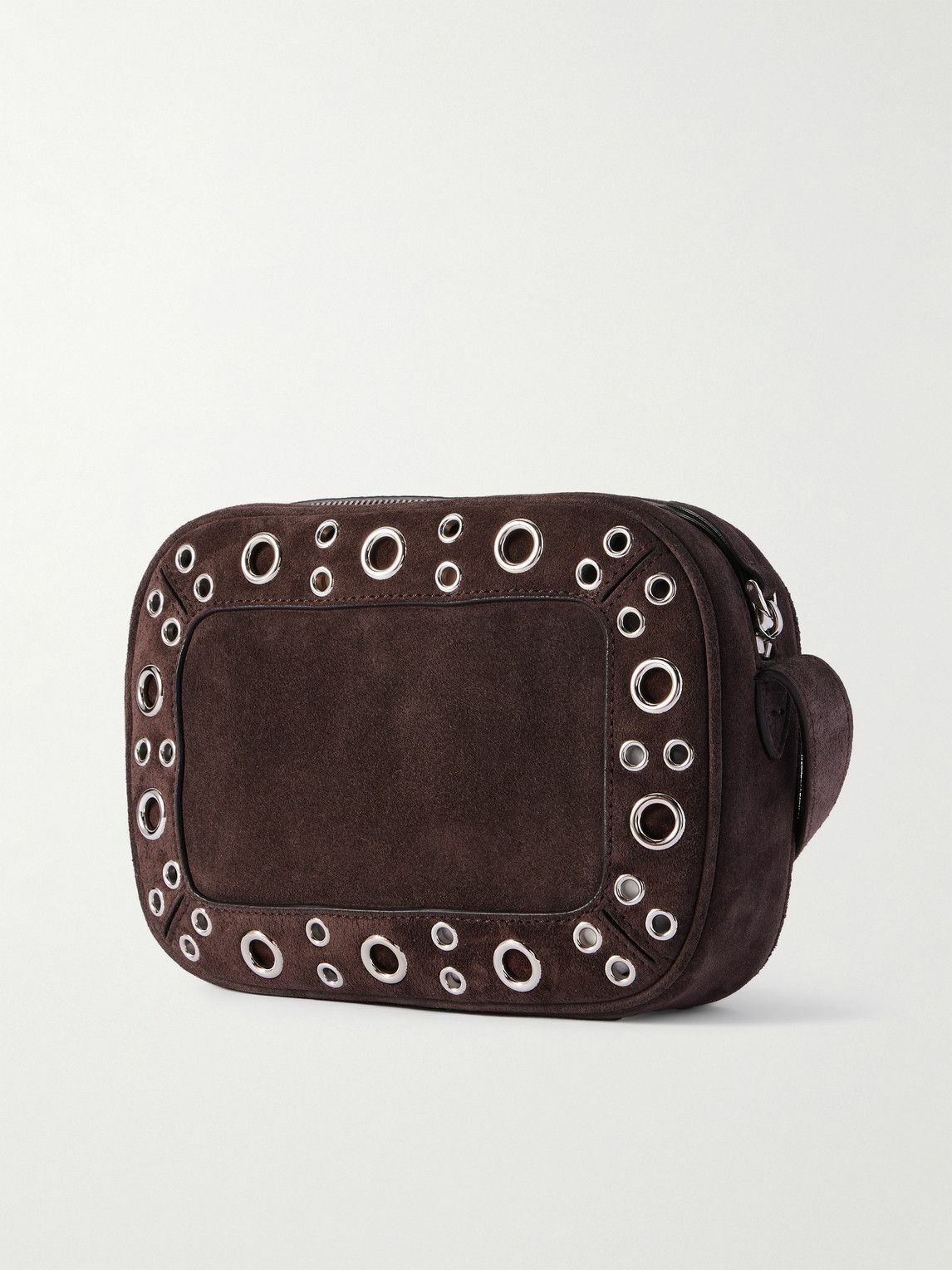 Valentino Garavani - Nellcôte Embellished Suede Messenger Bag