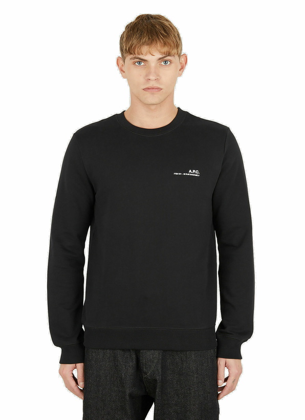 Photo: Item 001 Long Sleeve T-Shirt in Black