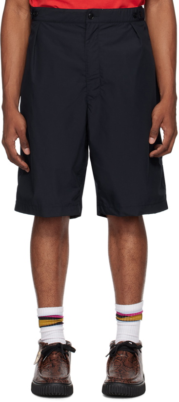 Photo: nanamica Navy Deck Shorts
