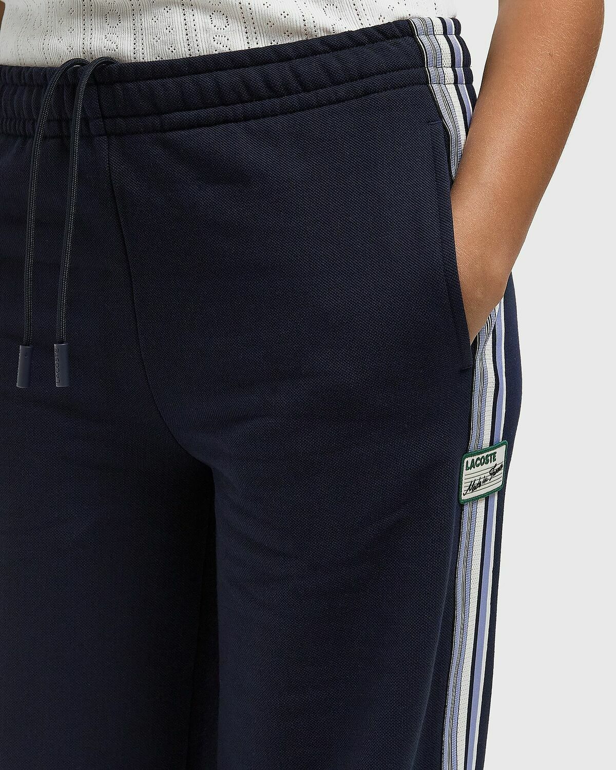 Lacoste TRACK PANTS Blue Women