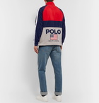 Polo Ralph Lauren - Logo-Appliquéd Colour-Block Fleece Half-Zip Sweatshirt - Multi