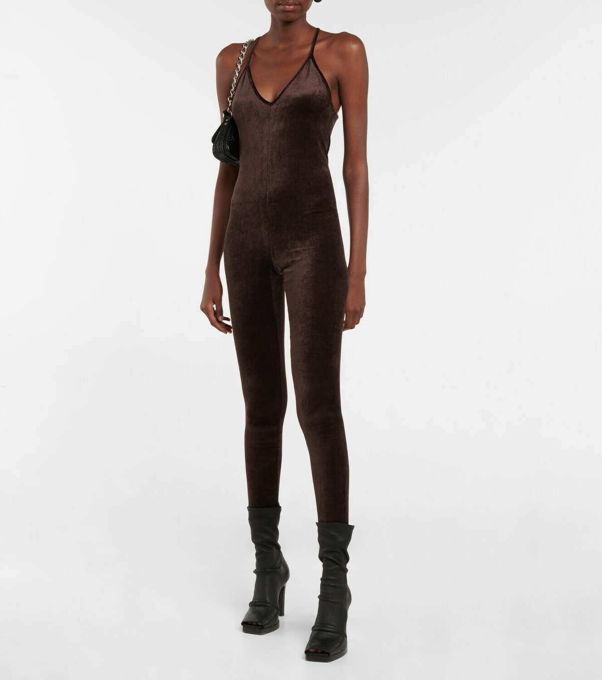 Rick Owens - Velvet jumpsuit Rick Owens