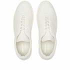 Common Projects Men's Bball Low Bumpy Sneakers in White