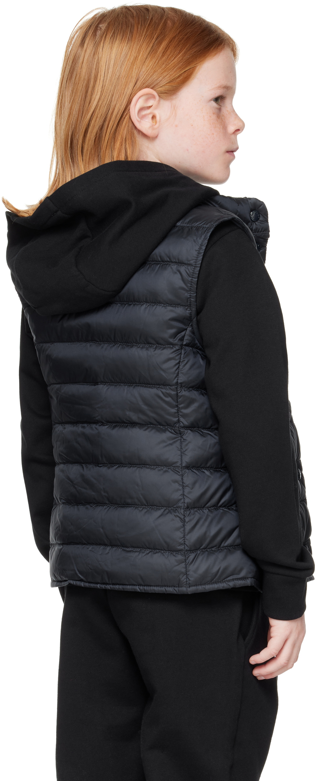 Moncler Enfant Kids Navy Liane Down Vest