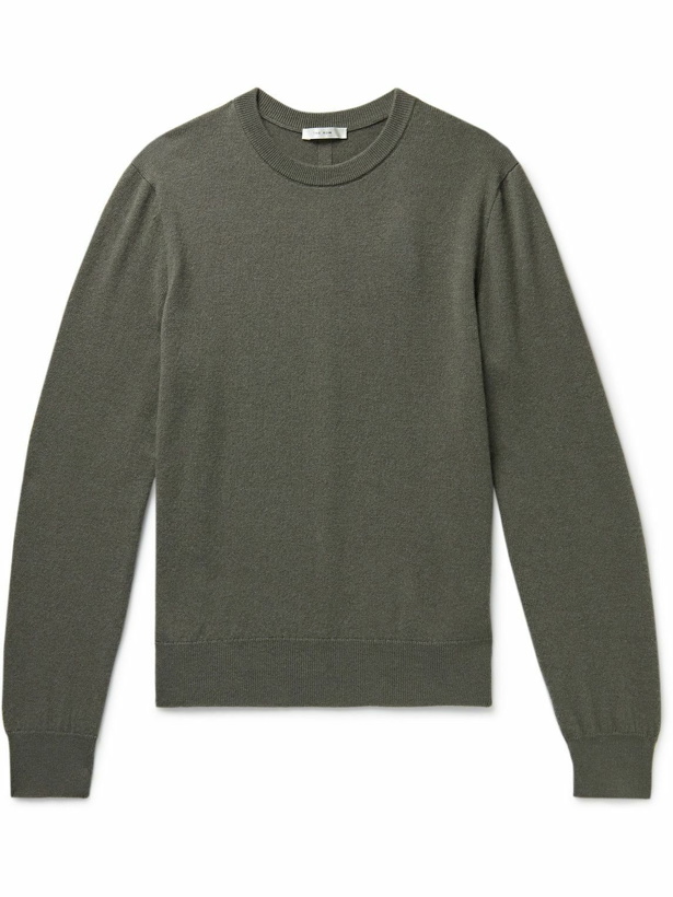 Photo: The Row - Benji Slim-Fit Cashmere Sweater - Gray