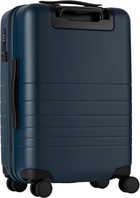 Monos Navy Expandable Carry-On Pro Suitcase