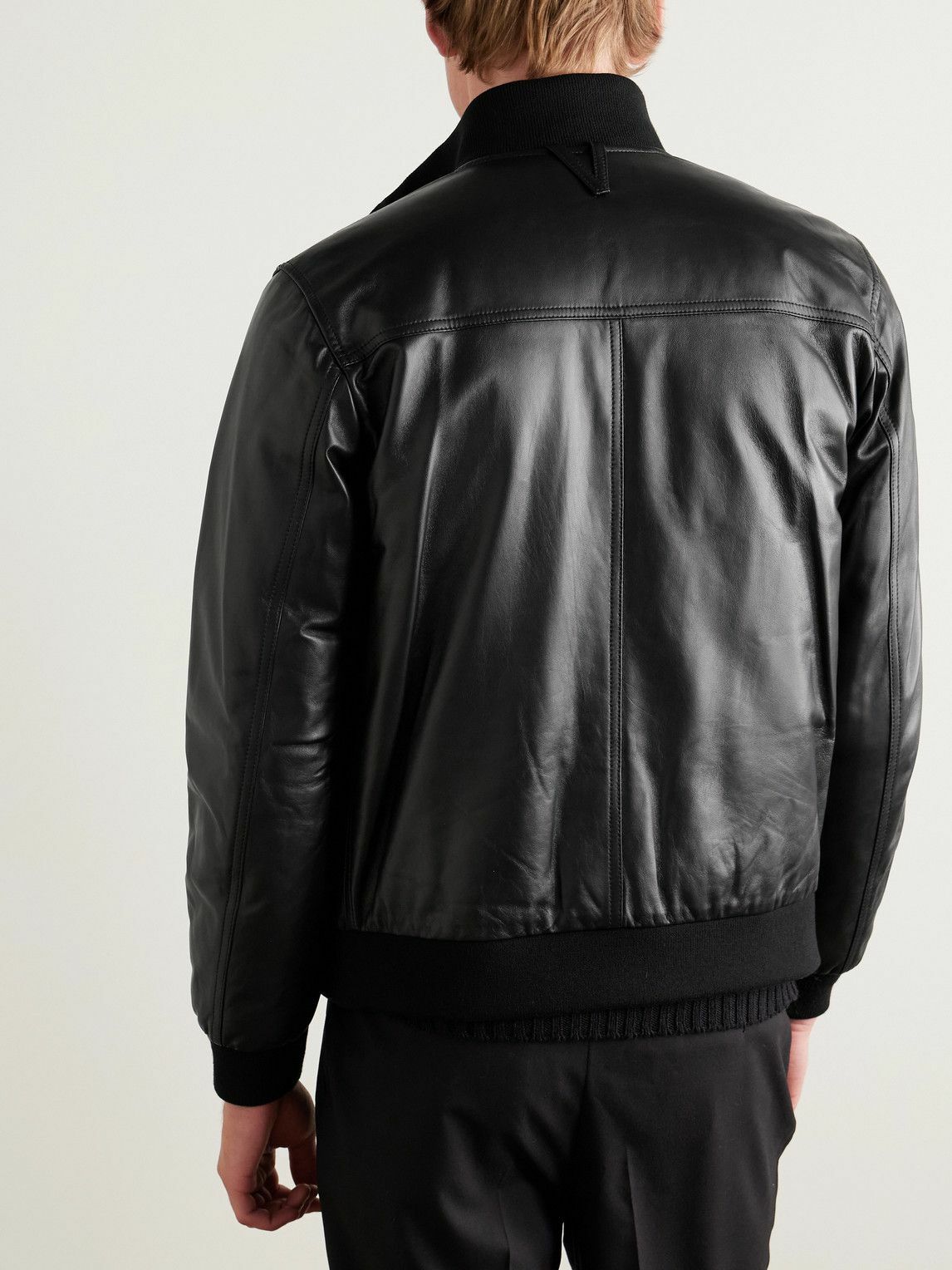 Valstar - Valstarino Leather Down Jacket - Black