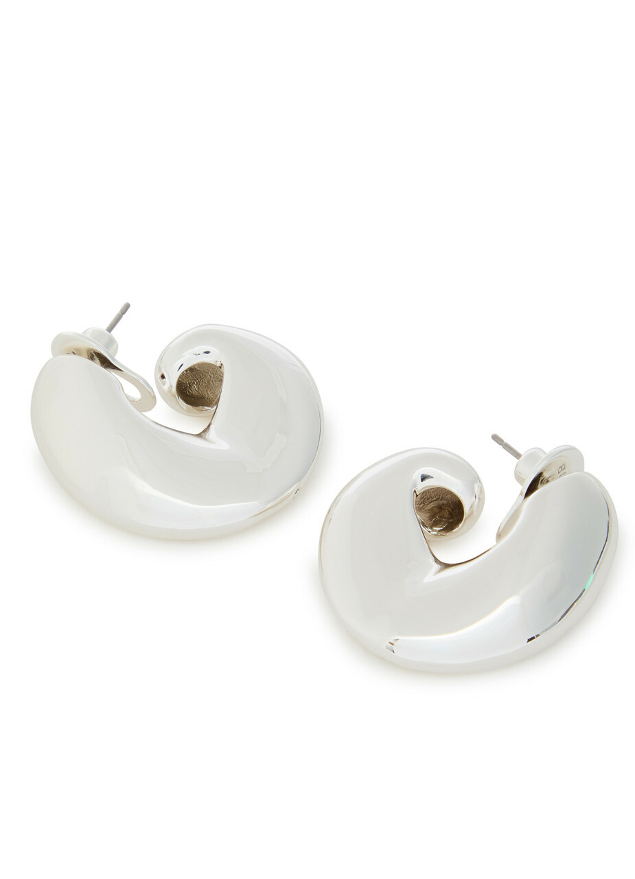 Jenny Bird Gigi Hoop Earrings - Silver - One Size