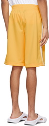 Palm Angels Yellow Classic Track Shorts