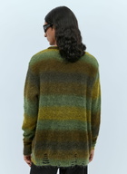 Song for the Mute Distressed Oversized Mohair Sweater