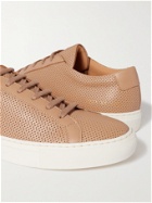 COMMON PROJECTS - Achilles Perforated Leather Sneakers - Brown