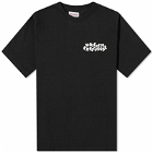 Uniform Experiment Men's Insane Monochrome Wide T-Shirt in Black Teddy